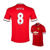 Nike Manchester United Juan Mata #8 Soccer Jersey (Home 14/15)