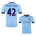 Nike Manchester City Yaya Toure #42 Soccer Jersey (Home 2014/15)