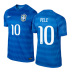 Nike Brasil Pele #10 World Cup 2014 Soccer Jersey (Away)