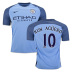Nike Manchester City Aguero #10 Soccer Jersey (Home 16/17)