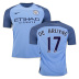 Nike Manchester City De Bruyne #17 Jersey (Home 16/17)
