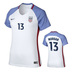 Nike Womens USA Alex Morgan #13 Player Cut Jersey (Home 16/17)