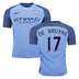 Nike Youth Manchester City De Bruyne #17 Jersey (Home 16/17)