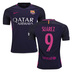 Nike Youth Barcelona Suarez #9 Jersey (Away Logo 16/17)