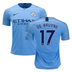 Nike Manchester City De Bruyne #17 Soccer Jersey (Home 18/19)