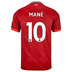 Nike Youth Liverpool Mane #10 Soccer Jersey (Home 21/22)