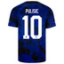 Nike USA  Pulisic #10 World Cup 2022 Soccer Jersey (Away 22/24)