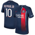 Nike Youth PSG Neymar Jr. #10 Soccer Jersey (Home 23/24)