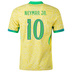 Nike Youth  Brazil Neymar Jr. #10 Soccer Jersey (Home 2024)