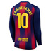 Nike Barcelona Yamal #10 Long Sleeve Soccer Jersey (Home 25/26)
