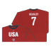 Nike Youth USA Beasley Long Sleeve Hero Soccer Tee