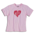 Nike Youth Mia Hamm Heart #9 Soccer Tee (Pink)