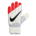 Nike Spyne Pro Soccer Goalkeeper Glove (White/Total Crimson)