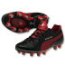 Puma King Finale SL I FG Soccer Shoes (Black/Red)