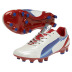 Puma evoSpeed 1 K FG Soccer Shoes (White/Limoges/Red)