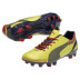 Puma evoSpeed 1 Graphic FG Soccer Shoes (Blaze Yellow/Scarlet)