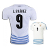 Puma Uruguay Suarez #9 Soccer Jersey (Away 2016/17)