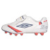 Umbro Speciali Anatomical HG Soccer Shoes (White)
