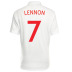 Umbro England Lennon #7 Soccer Jersey (Home 2010/11)