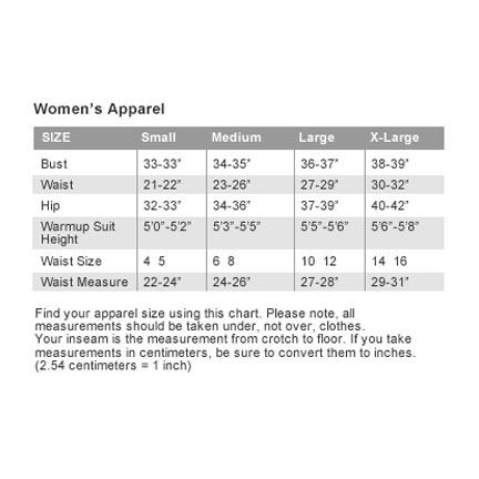 Youth Soccer Shorts Size Chart