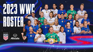 WWC 2023 USWNT Roster