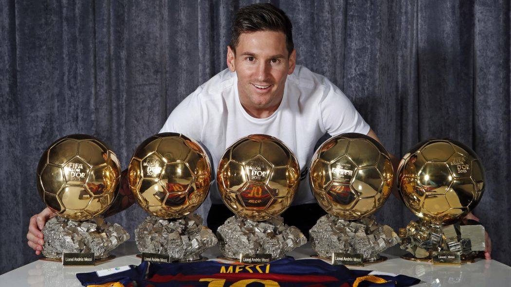 Lionel Messi 5 Ballon d'Or