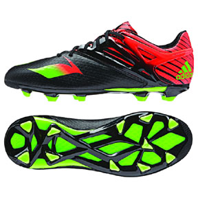 Knipperen gazon boksen adidas Youth Lionel Messi 15.1 TRX FG Soccer Shoes (Black/Red) @  SoccerEvolution