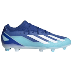 adidas  X CrazyFast.3 FG Soccer Shoes (Bright Royal/White)