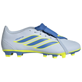 adidas  Predator Club FT FG Soccer Shoes (Grey/Blue/Yellow)