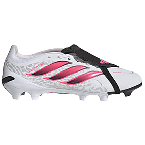 adidas  Predator  League FT FG Soccer Shoes (Football White/Solar Turbo)