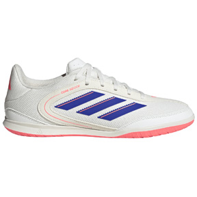 adidas Copa Indoor Court Club Soccer Shoes (White/Blue/Orange)