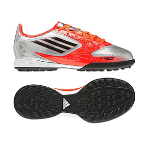 adidas F10 Turf Soccer (Orange/Silver) SoccerEvolution