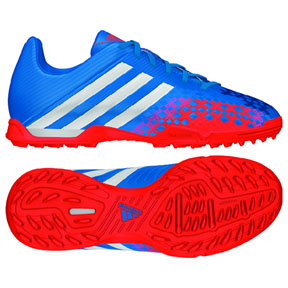 adidas Youth Predator Absolado LZ TRX Turf Shoes (Blue/Orange)