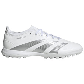 adidas  Predator  24 League Turf Soccer Shoes (Cloud White)