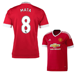 Manchester United No8 Mata Away Kid Soccer Club Jersey