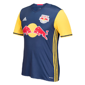 adidas NY Red Bull Soccer Jersey (Away 17/18) @ SoccerEvolution