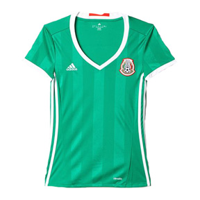 adidas Womens Mexico Soccer Jersey (Home 2016/17) @ SoccerEvolution.com Soccer Store