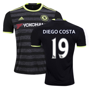 adidas Chelsea Diego Costa #19 Soccer Jersey (Away 16/17)
