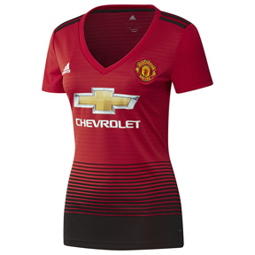 adidas Womens Manchester United Soccer Jersey (Home 18/19