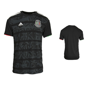 adidas Youth Mexico Soccer Jersey (Home 19/20) @ SoccerEvolution