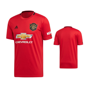 Adidas Manchester United Home Jersey 19/20 - Red