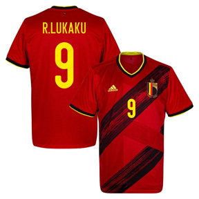 adidas  Belgium  Lukaku #9 Soccer Jersey (Home 20/22)