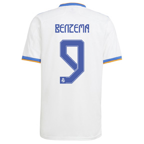 adidas  Real Madrid Karim Benzema #9 Soccer Jersey (Home 21/22)