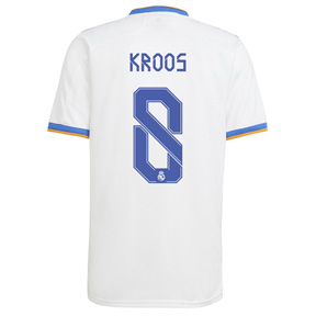 adidas Youth  Real Madrid  Kroos #8 Soccer Jersey (Home 21/22)