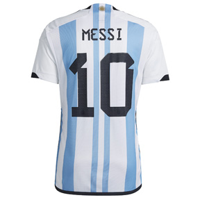 adidas Youth  Argentina  Lionel Messi #10 WC2022 Jersey (Home 22/24)