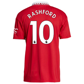 adidas Manchester United  Rashford #10 Jersey (Home 22/23)