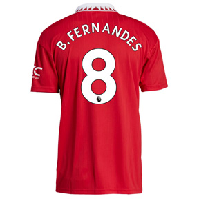 adidas Manchester United  Bruno Fernandes #8 Jersey (Home 22/23)