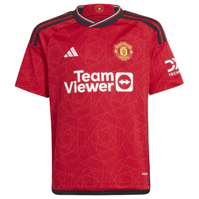 adidas Youth  Manchester United Soccer Jersey (Home 23/24)