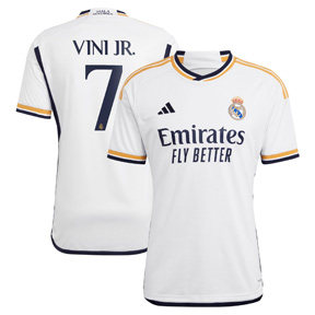 adidas  Real Madrid  Vinicius Jr. #7 Soccer Jersey (Home 23/24)