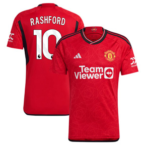 adidas  Manchester United Rashford #10 Jersey (Home 23/24)
